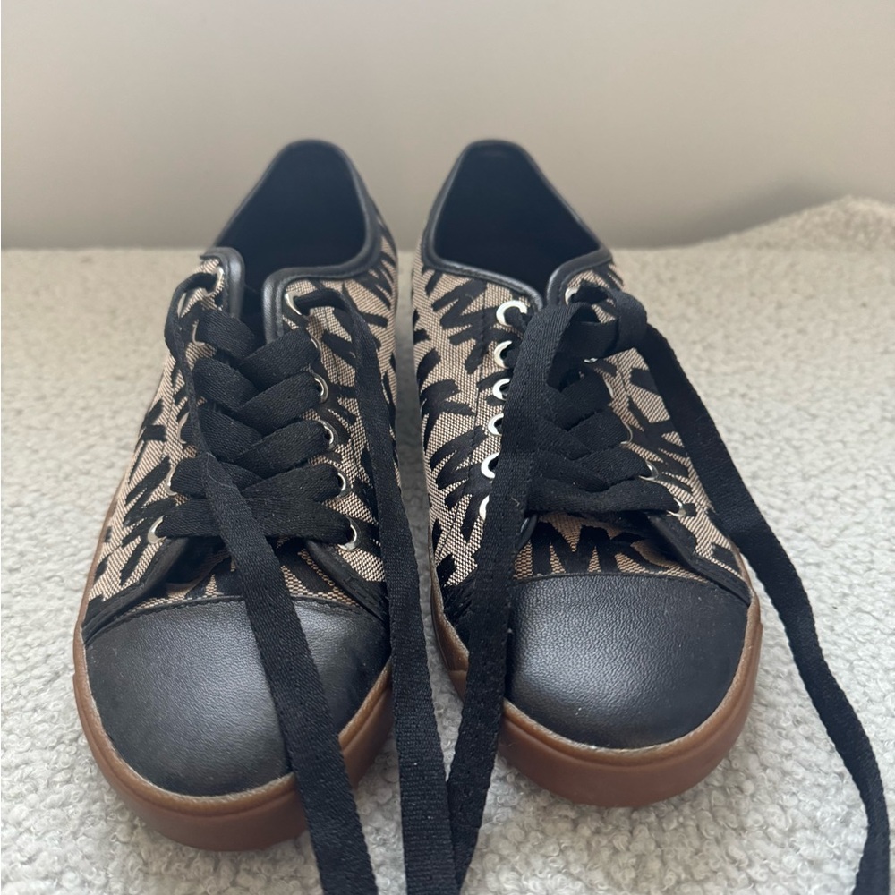 MICHAEL Michael Kors Black and Brown Athletic Shoes - Picture 3 of 4